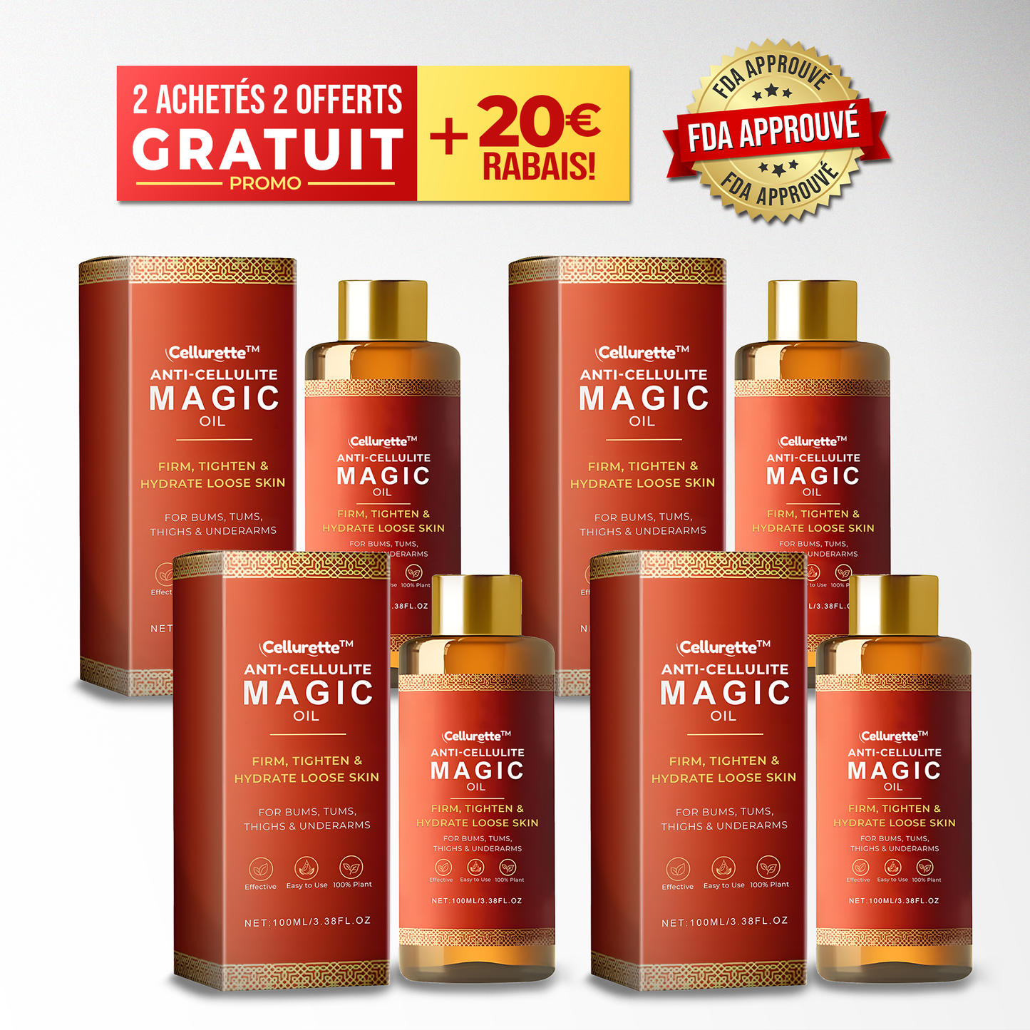 Huile Magique Anti-Cellulite 100 ml